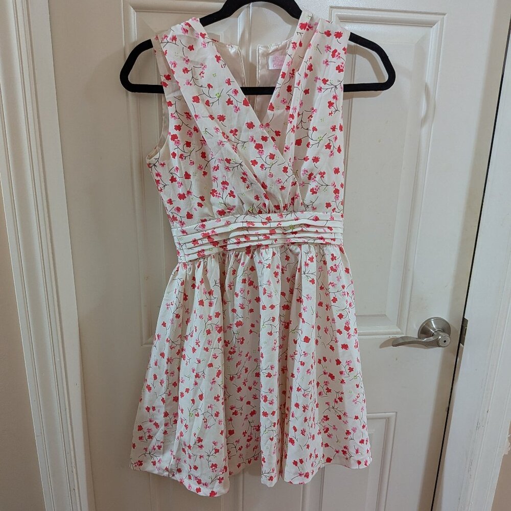 Chuu mei ua Floral Pink Sun Dress